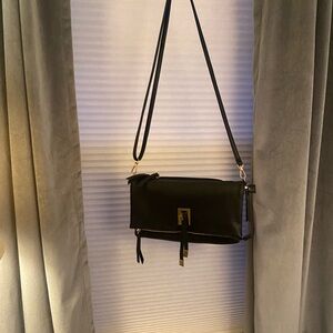 Chic Black Crossbody Bag by Camellion